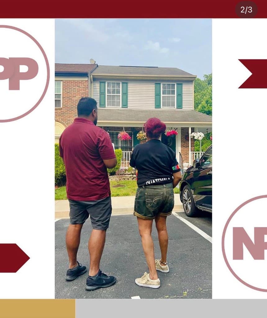 New Paradigm Projects meeting with a Gaithersburg-area homeowner